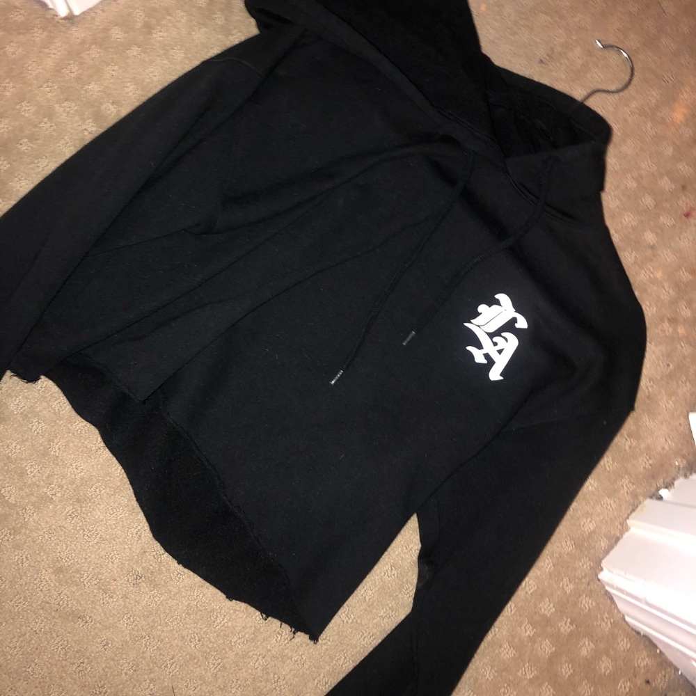 Cropped La hoodie